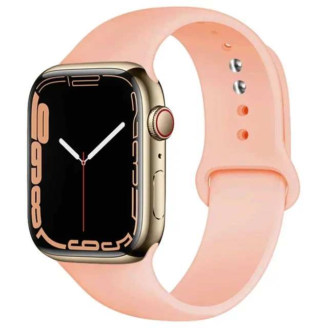 Silicone sport Strap For iwatch series11 10 9 8 7 6 5 SE Ultra3 bracelet For Apple Watch 44mm 45mm 49mm 46mm 38/40/41/42 mm Band – Image 64