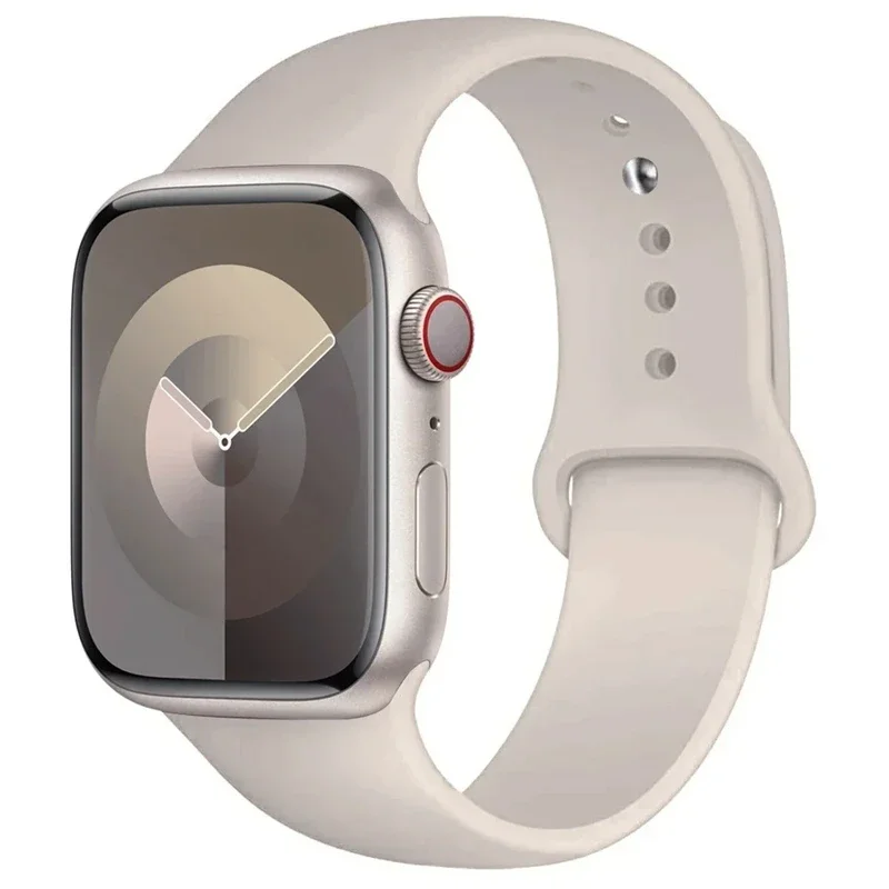 Silicone sport Strap For iwatch series11 10 9 8 7 6 5 SE Ultra3 bracelet For Apple Watch 44mm 45mm 49mm 46mm 38/40/41/42 mm Band – Image 9