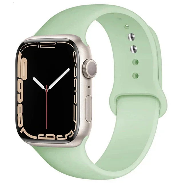 Silicone sport Strap For iwatch series11 10 9 8 7 6 5 SE Ultra3 bracelet For Apple Watch 44mm 45mm 49mm 46mm 38/40/41/42 mm Band – Image 57