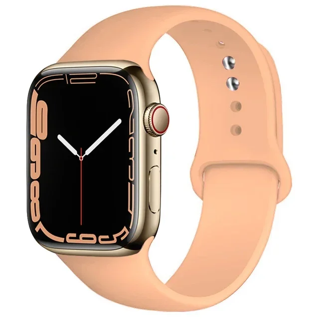 Silicone sport Strap For iwatch series11 10 9 8 7 6 5 SE Ultra3 bracelet For Apple Watch 44mm 45mm 49mm 46mm 38/40/41/42 mm Band – Image 25
