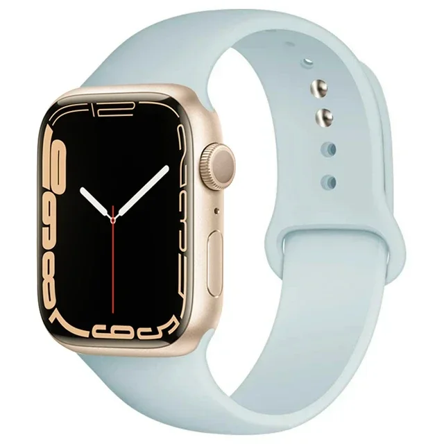 Silicone sport Strap For iwatch series11 10 9 8 7 6 5 SE Ultra3 bracelet For Apple Watch 44mm 45mm 49mm 46mm 38/40/41/42 mm Band – Image 38