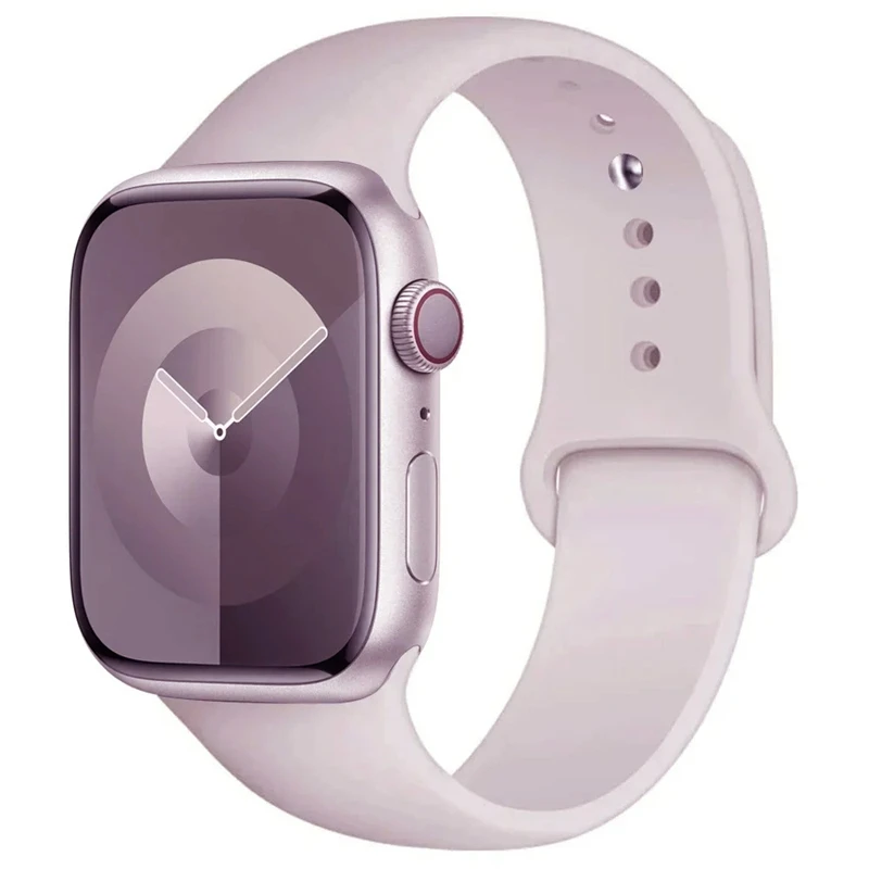 Silicone sport Strap For iwatch series11 10 9 8 7 6 5 SE Ultra3 bracelet For Apple Watch 44mm 45mm 49mm 46mm 38/40/41/42 mm Band – Image 60
