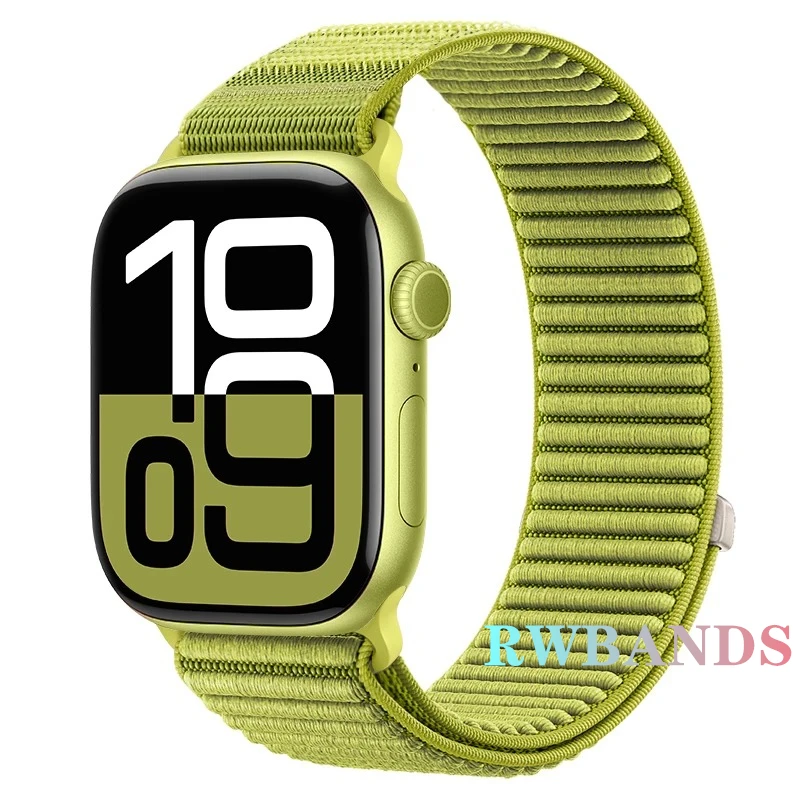 Nylon loop Strap For Apple Watch Band 46mm 45mm 44mm 49mm 40mm 41mm 38mm 42mm Bracelet For IWatch Series Ultra 10 9 8 7 6 SE 5 3 – Image 10