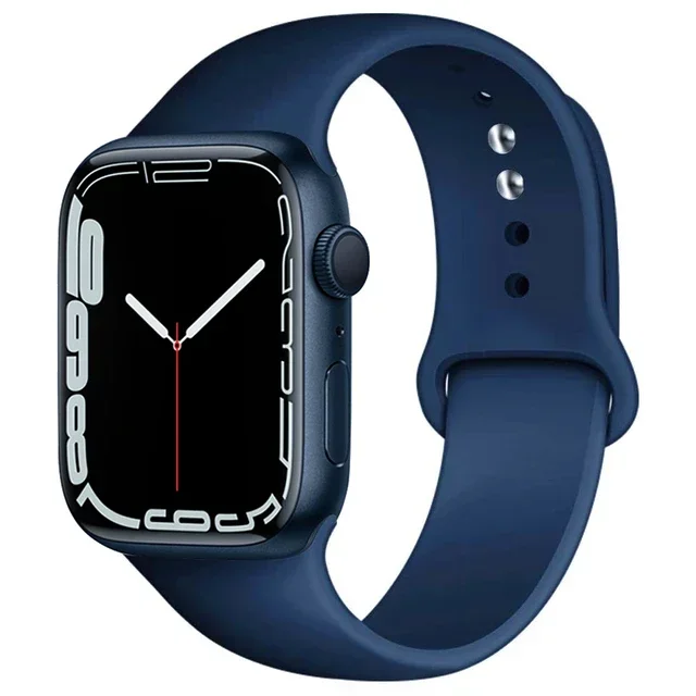 Silicone sport Strap For iwatch series11 10 9 8 7 6 5 SE Ultra3 bracelet For Apple Watch 44mm 45mm 49mm 46mm 38/40/41/42 mm Band – Image 29