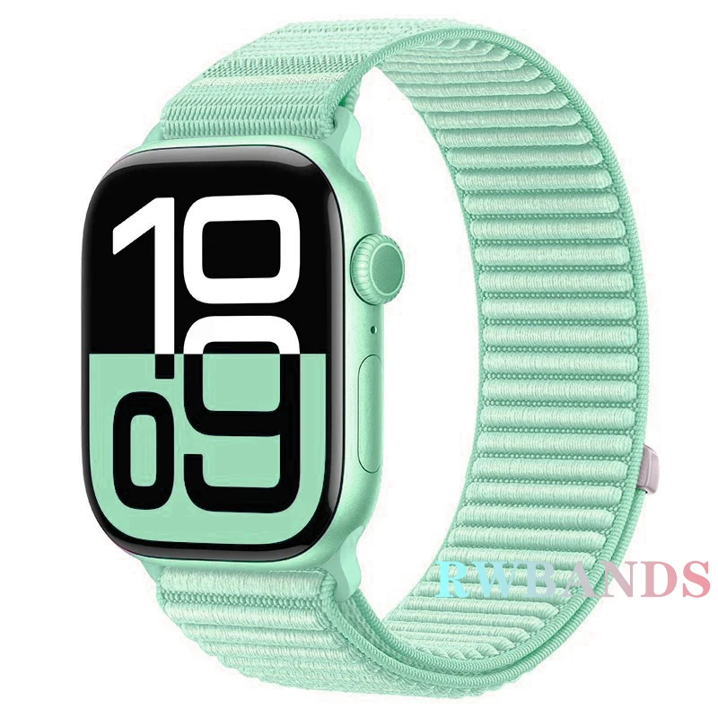 Nylon loop Strap For Apple Watch Band 46mm 45mm 44mm 49mm 40mm 41mm 38mm 42mm Bracelet For IWatch Series Ultra 10 9 8 7 6 SE 5 3 – Image 13