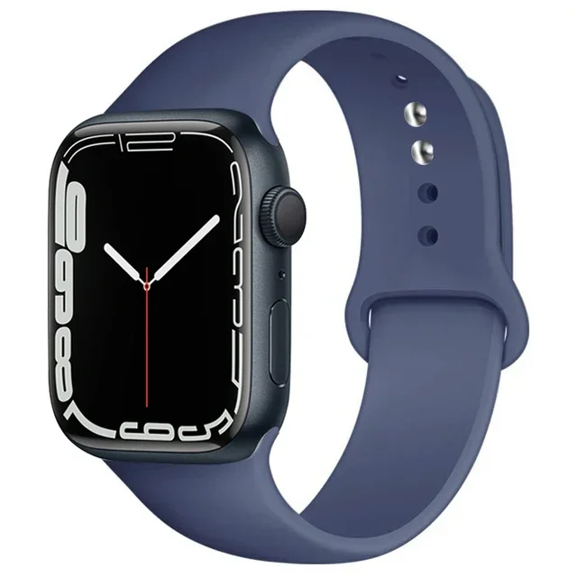 Silicone sport Strap For iwatch series11 10 9 8 7 6 5 SE Ultra3 bracelet For Apple Watch 44mm 45mm 49mm 46mm 38/40/41/42 mm Band – Image 53