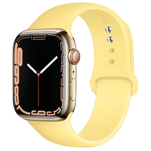 Silicone sport Strap For iwatch series11 10 9 8 7 6 5 SE Ultra3 bracelet For Apple Watch 44mm 45mm 49mm 46mm 38/40/41/42 mm Band – Image 36