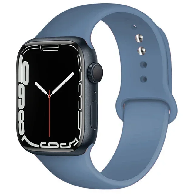 Silicone sport Strap For iwatch series11 10 9 8 7 6 5 SE Ultra3 bracelet For Apple Watch 44mm 45mm 49mm 46mm 38/40/41/42 mm Band – Image 61
