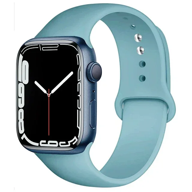 Silicone sport Strap For iwatch series11 10 9 8 7 6 5 SE Ultra3 bracelet For Apple Watch 44mm 45mm 49mm 46mm 38/40/41/42 mm Band – Image 63