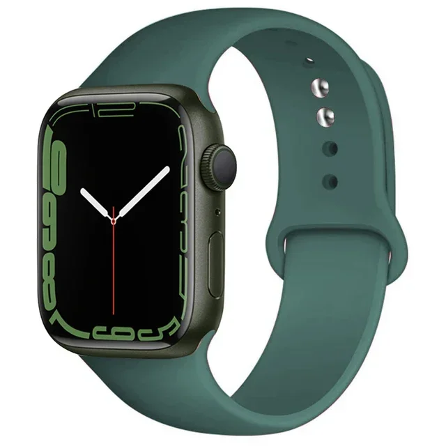 Silicone sport Strap For iwatch series11 10 9 8 7 6 5 SE Ultra3 bracelet For Apple Watch 44mm 45mm 49mm 46mm 38/40/41/42 mm Band – Image 54