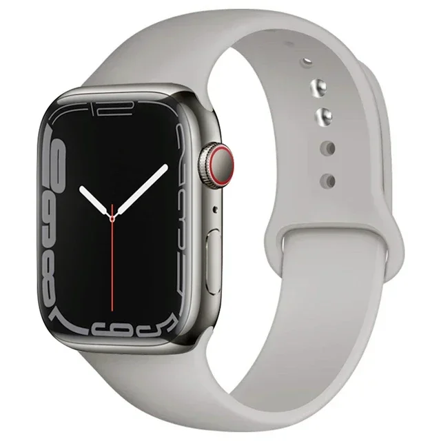 Silicone sport Strap For iwatch series11 10 9 8 7 6 5 SE Ultra3 bracelet For Apple Watch 44mm 45mm 49mm 46mm 38/40/41/42 mm Band – Image 21