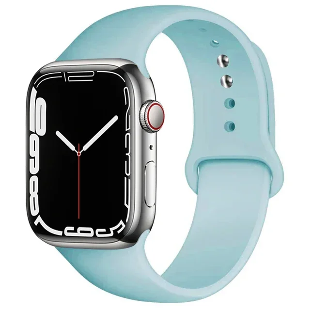 Silicone sport Strap For iwatch series11 10 9 8 7 6 5 SE Ultra3 bracelet For Apple Watch 44mm 45mm 49mm 46mm 38/40/41/42 mm Band – Image 18