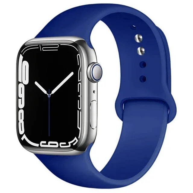 Silicone sport Strap For iwatch series11 10 9 8 7 6 5 SE Ultra3 bracelet For Apple Watch 44mm 45mm 49mm 46mm 38/40/41/42 mm Band – Image 68