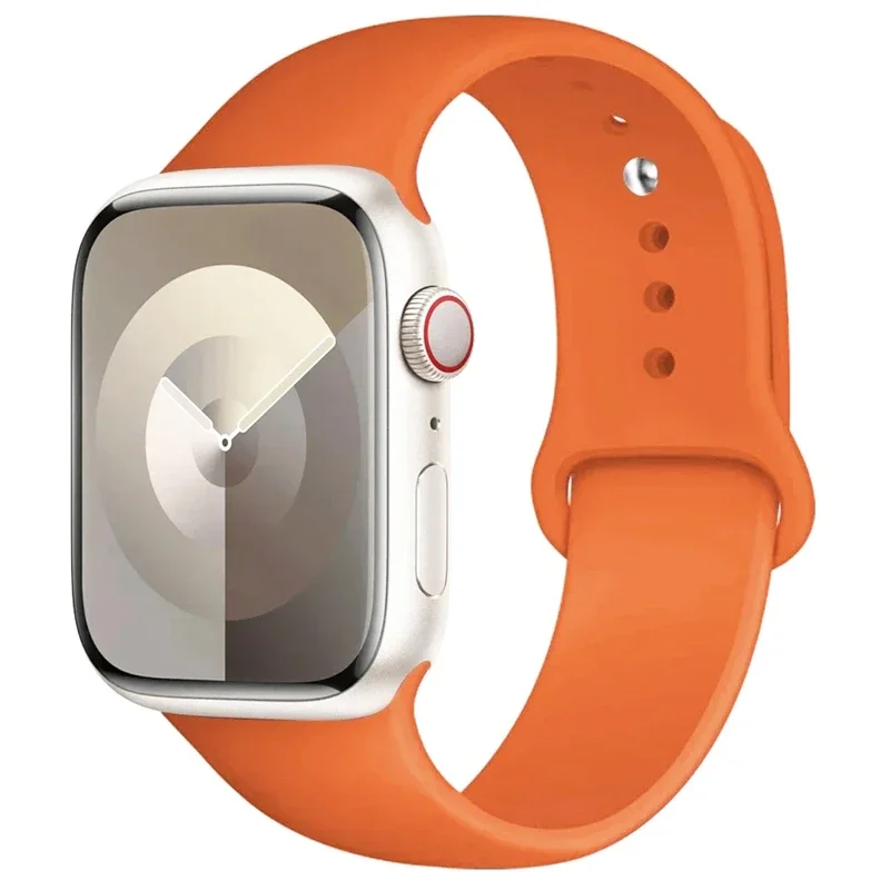 Silicone sport Strap For iwatch series11 10 9 8 7 6 5 SE Ultra3 bracelet For Apple Watch 44mm 45mm 49mm 46mm 38/40/41/42 mm Band – Image 12