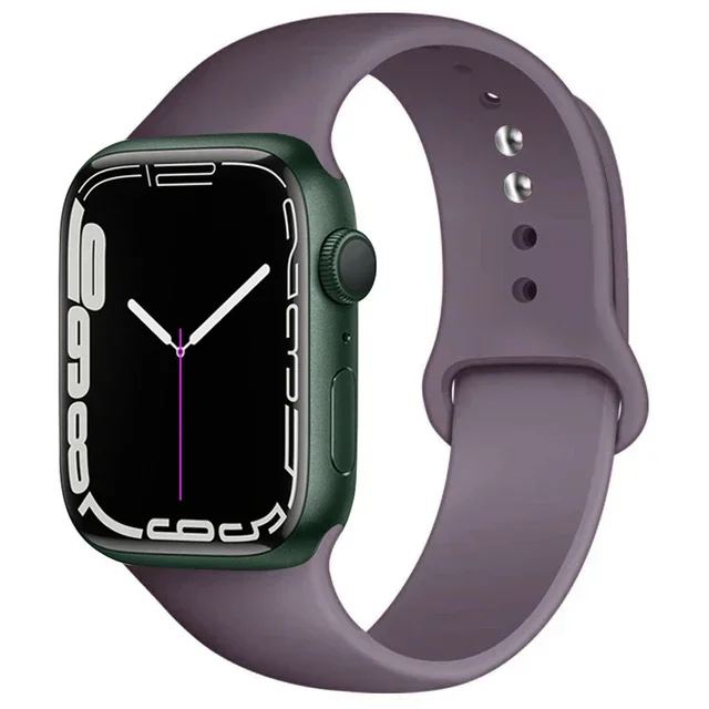 Silicone sport Strap For iwatch series11 10 9 8 7 6 5 SE Ultra3 bracelet For Apple Watch 44mm 45mm 49mm 46mm 38/40/41/42 mm Band – Image 69