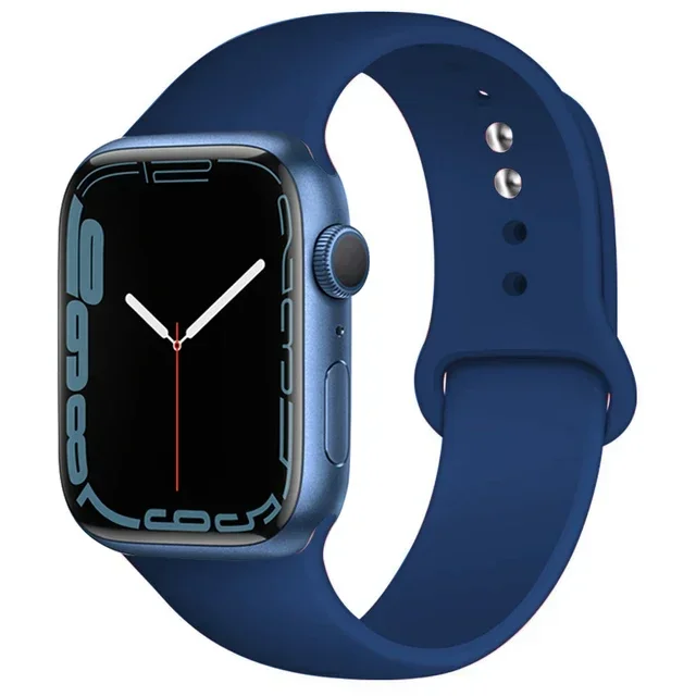 Silicone sport Strap For iwatch series11 10 9 8 7 6 5 SE Ultra3 bracelet For Apple Watch 44mm 45mm 49mm 46mm 38/40/41/42 mm Band – Image 17